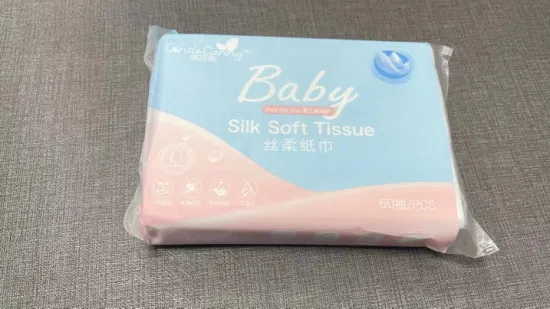 Serviette en coton jetable mouchoir doux pour bébé